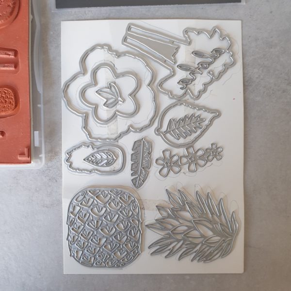 Produktpaket "Tropische Träume"; Stempelset & Stanzformen von Stampin' Up!