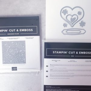 Produktpaket "Florales Herz"; Hybrid-Prägeform & Stanzformen von Stampin' Up!