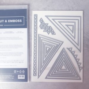 Stanzformen: "Bestickte Dreiecke" von Stampin' Up!: 19 Stanzformen