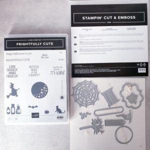 Produktpaket "Frightfully Cute"; Stempelset & Stanzformen von Stampin' Up!