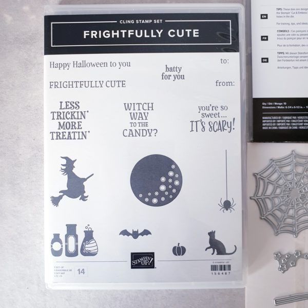 Produktpaket "Frightfully Cute"; Stempelset & Stanzformen von Stampin' Up!