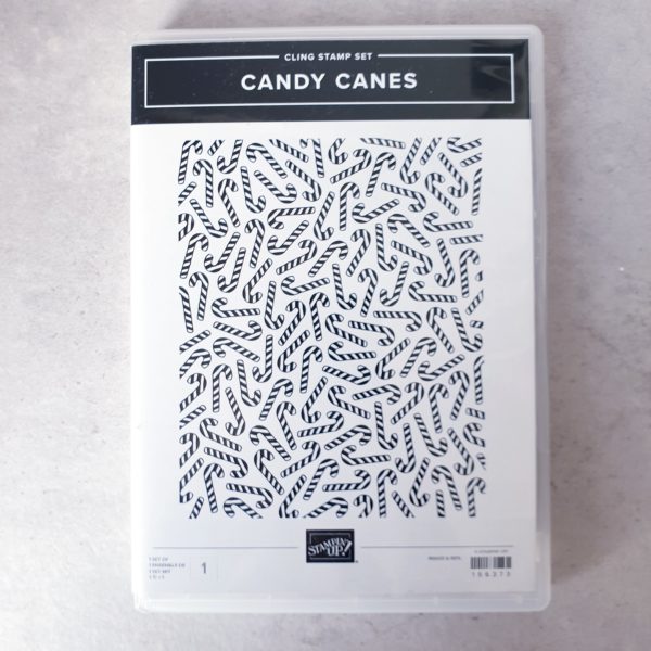 Stempelset: "Candy Canes" für Dich von Stampin' Up!: 1 Gummitstempel (gebraucht)