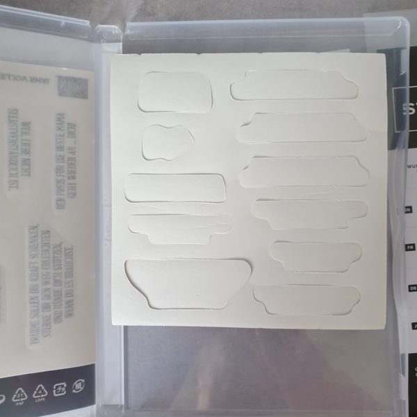 Produktpaket "Jahr voller Grüsse"; Stempelset & Stanzformen von Stampin' Up!