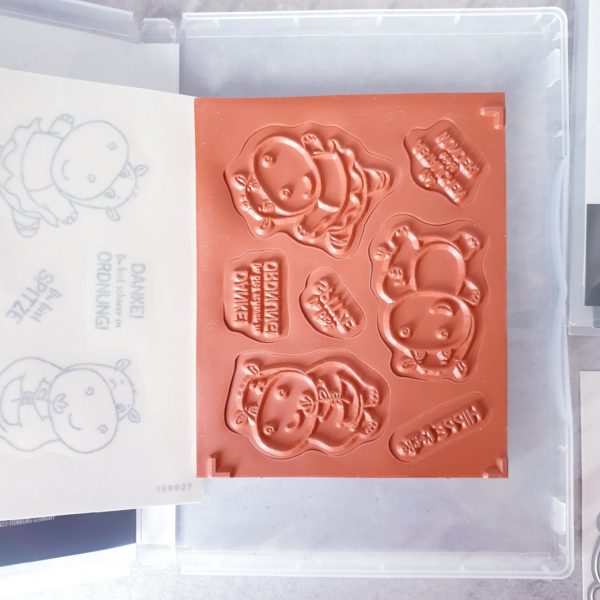 Produktpaket "Hippe Grüsse"; Stempelset & Stanzformen von Stampin' Up!