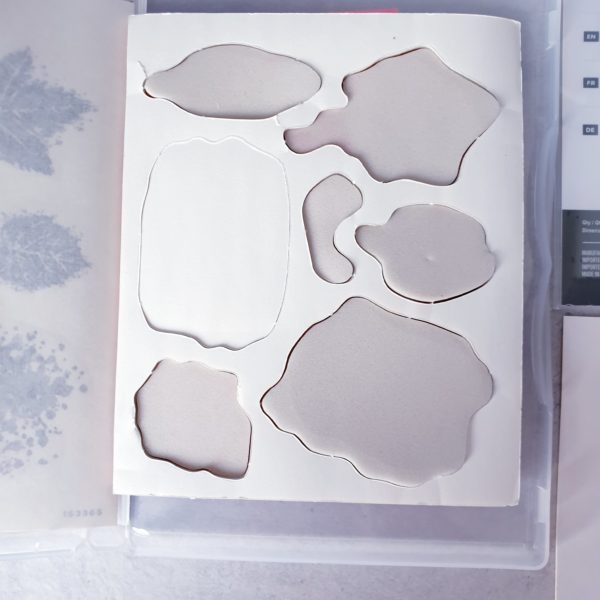 Produktpaket "Gorgeous Leaves"; Stempelset & Stanzformen von Stampin' Up! (gebraucht)