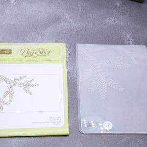 Prägeform "Tannenzweig" von Stampin' Up!: 1 Prägeform, 11,4 x 15,7 cm
